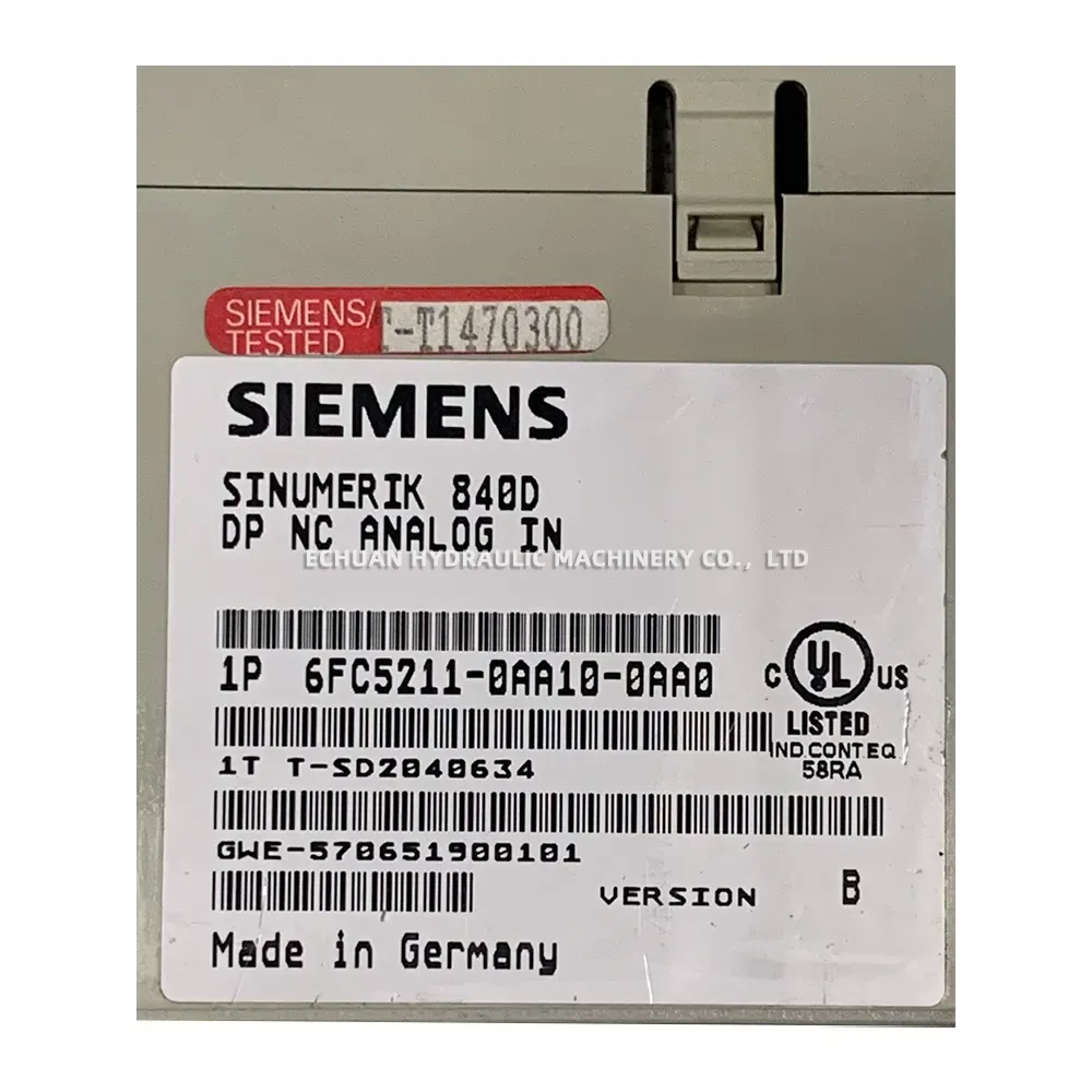 Siemens 6FC5211-0AA10-0AA0 DP NC Analog Input Module