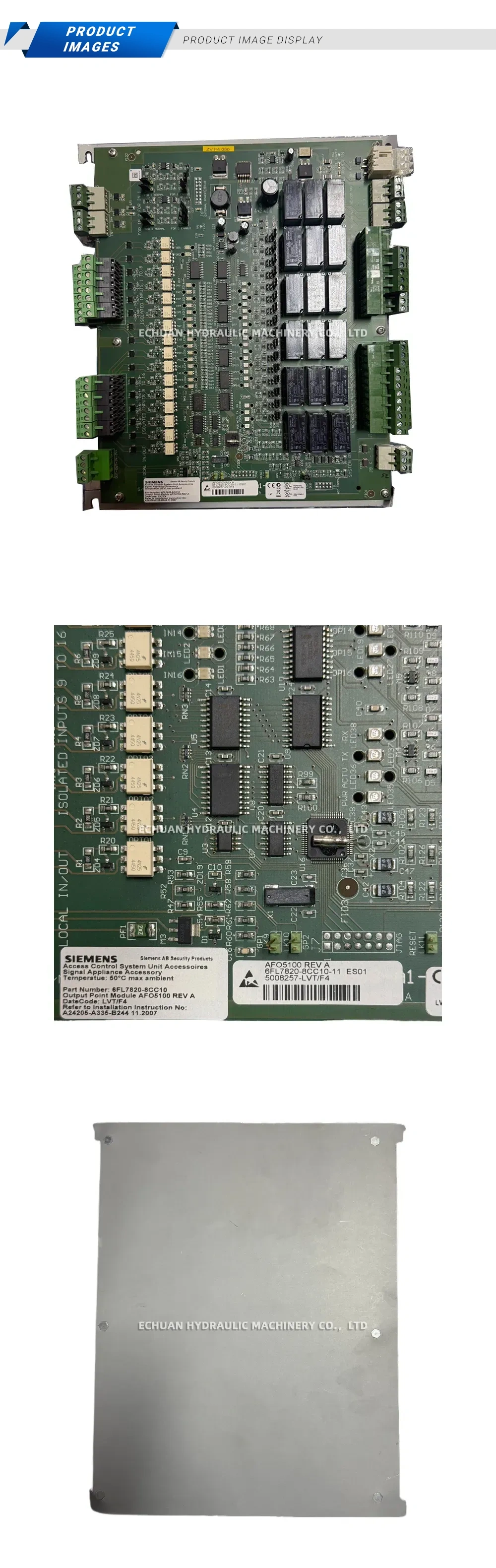 Siemens 6FL7820-8CC10 Output Point Module Description