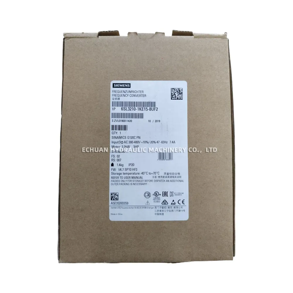 Siemens 6SL3210-1KE15-8UF2 Frequency Converter