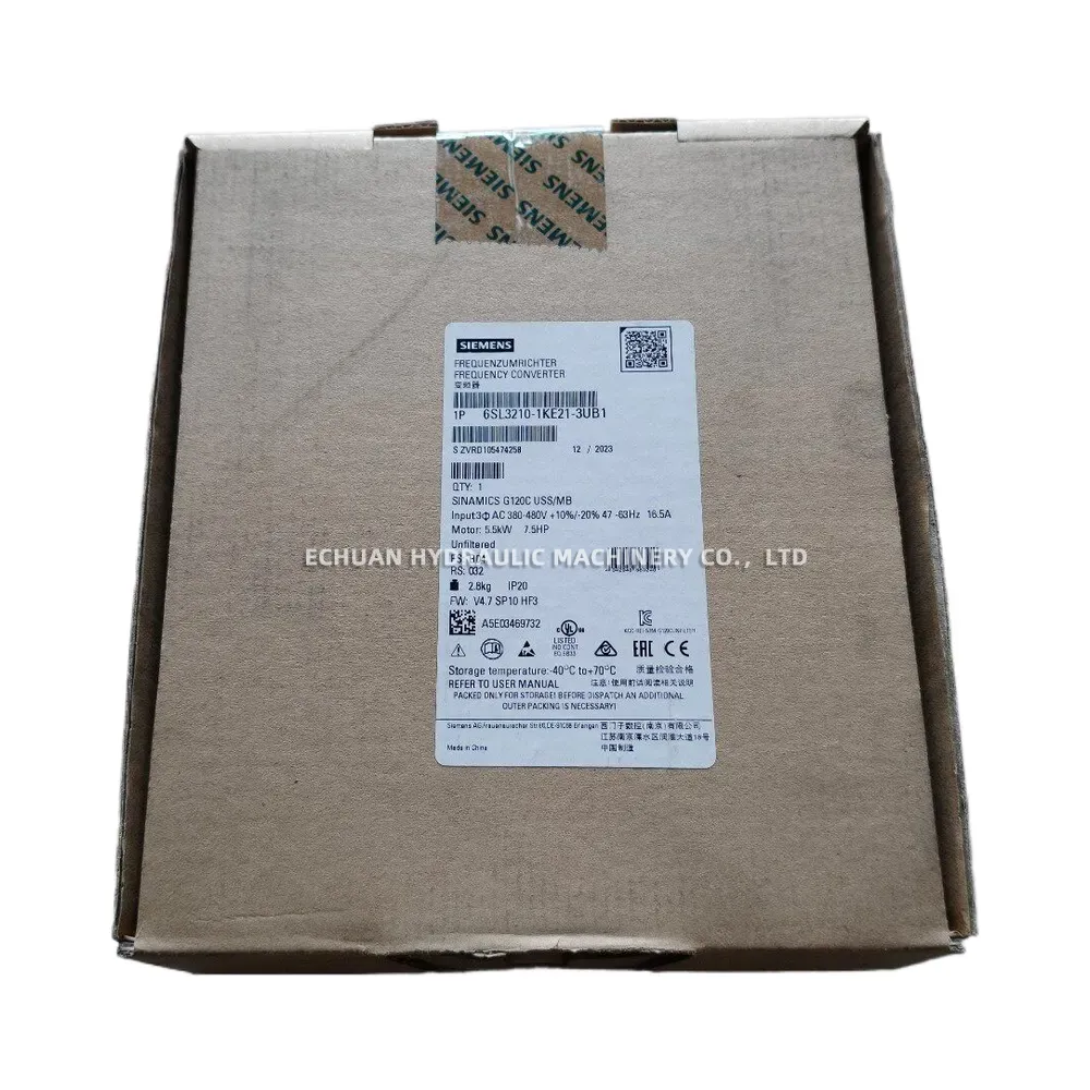 Siemens 6SL3210-1KE21-3UB1 Frequency Converter
