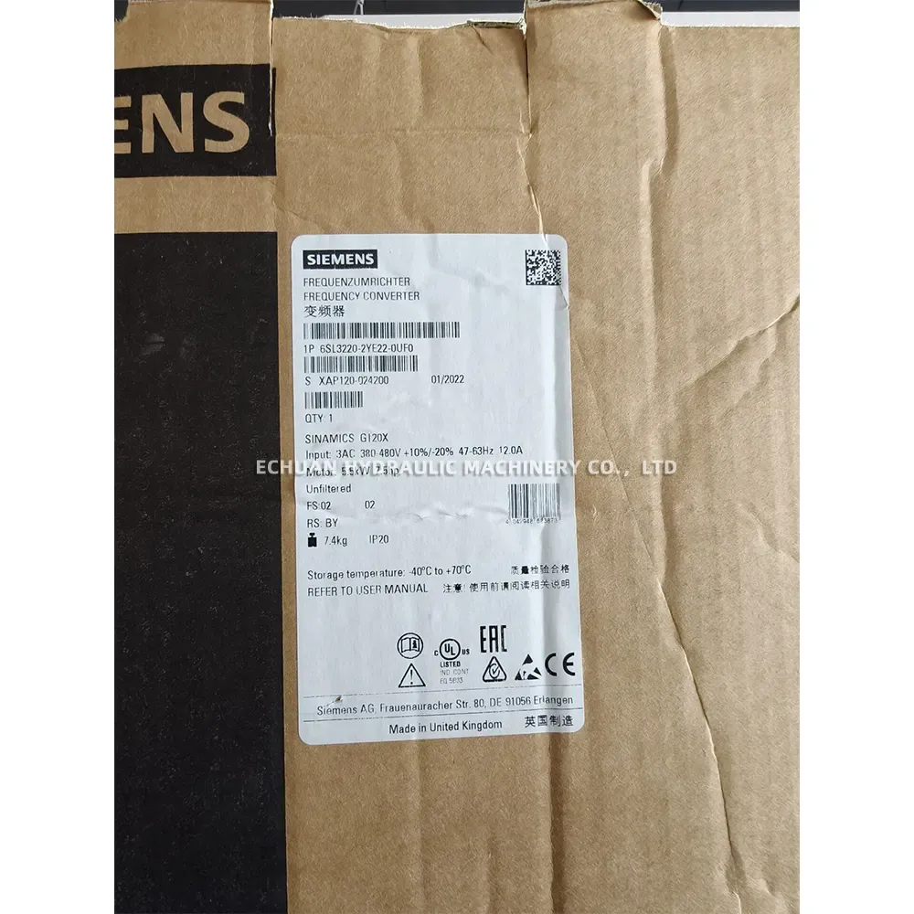 Siemens 6SL3220-2YE22-0UF0 Frequency Converter