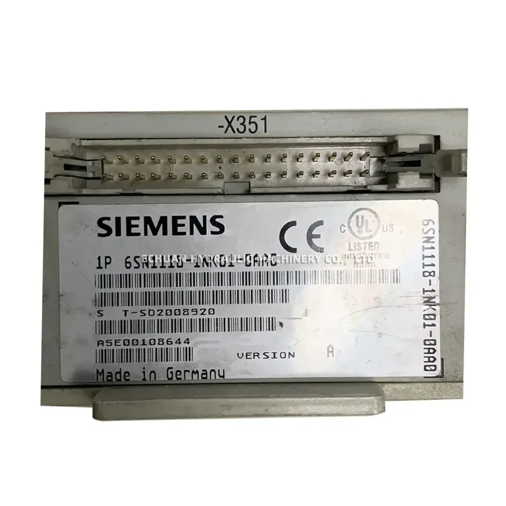 Siemens 6SN1118-1NK01-0AA0 SIMODRIVE 611 Control Module