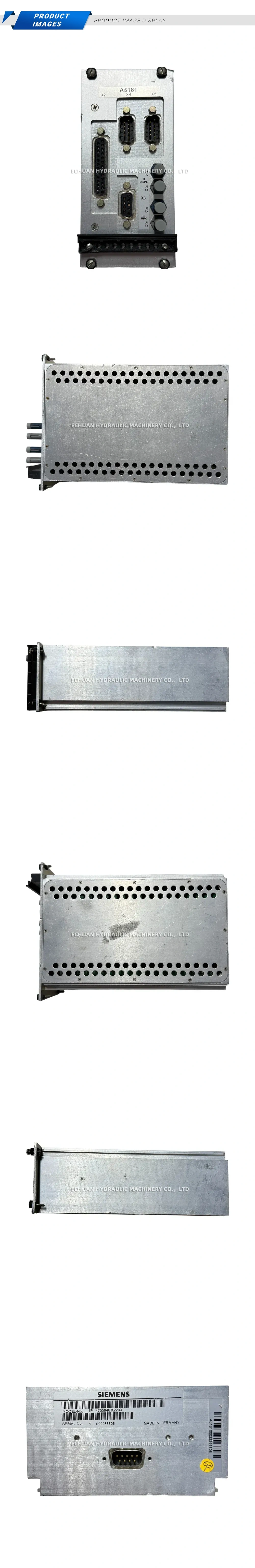 Siemens A5181 / 1P 4755646 K2203 Industrial Control Module Description