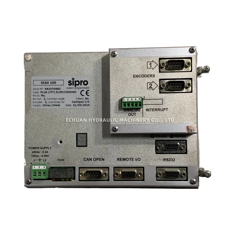 Sipro SIAX 100 Programmable Controller with HMI