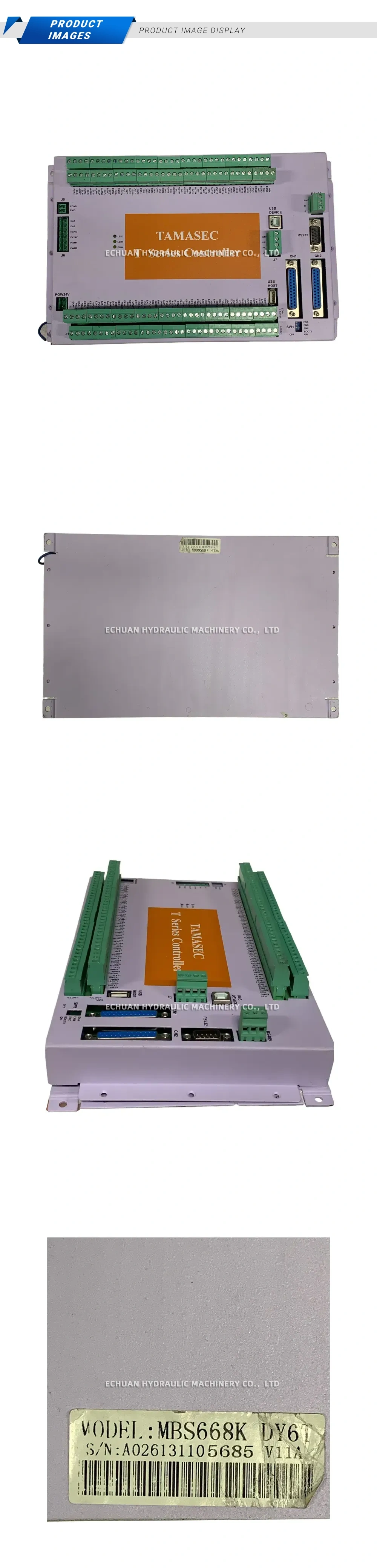TAMASEC MBS668K Motion Controller Description