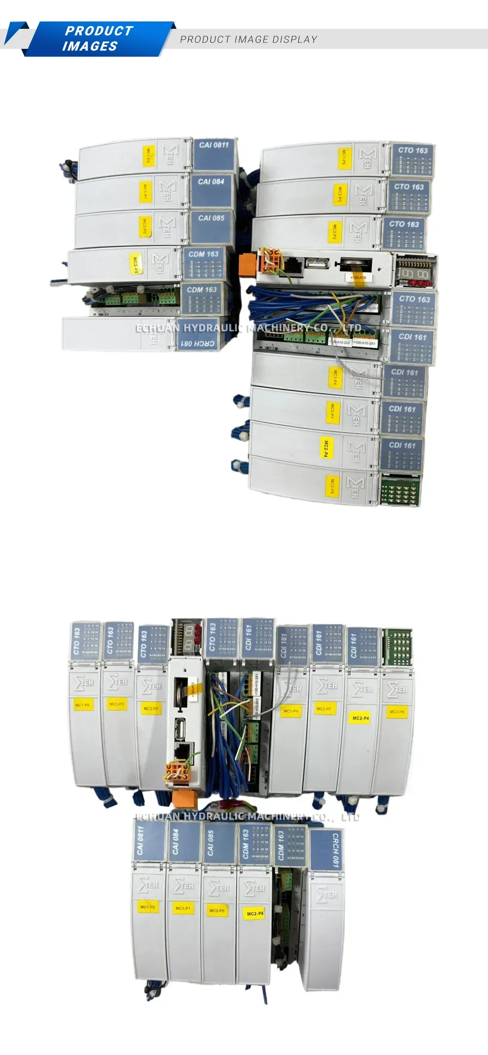 TEH CAI 0811, CAI 084, CAI 085, CDM 163, CRCH 081, CTO 163, CDI 161 PLC I/O Modules and Control System Description