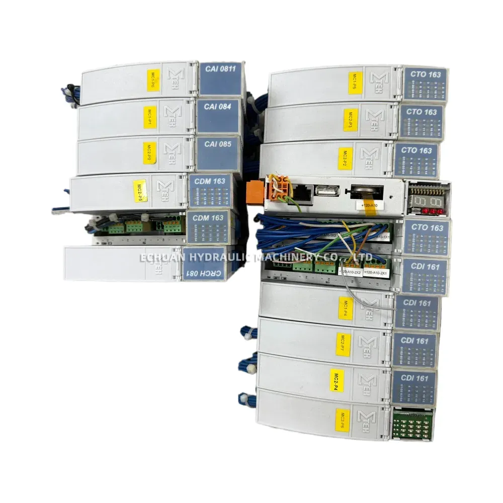 TEH CAI 0811, CAI 084, CAI 085, CDM 163, CRCH 081, CTO 163, CDI 161 PLC I/O Modules and Control System