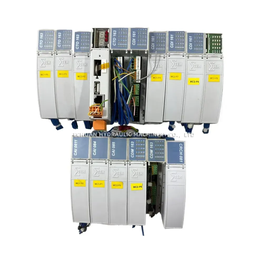 TEH CAI 0811, CAI 084, CAI 085, CDM 163, CRCH 081, CTO 163, CDI 161 PLC I/O Modules and Control System
