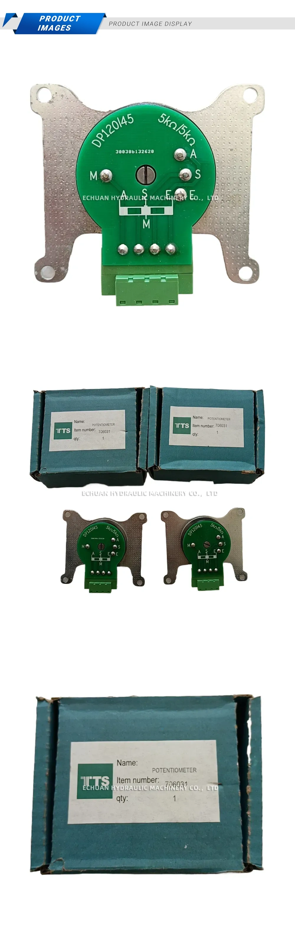 TTS DP120/45 Potentiometer Description
