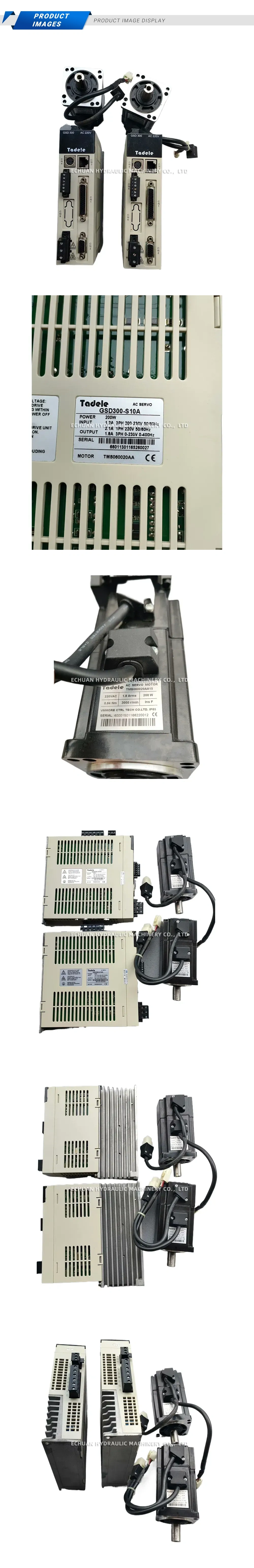 Tadele GSD300-S10A AC Servo Drive and Motor Set Description