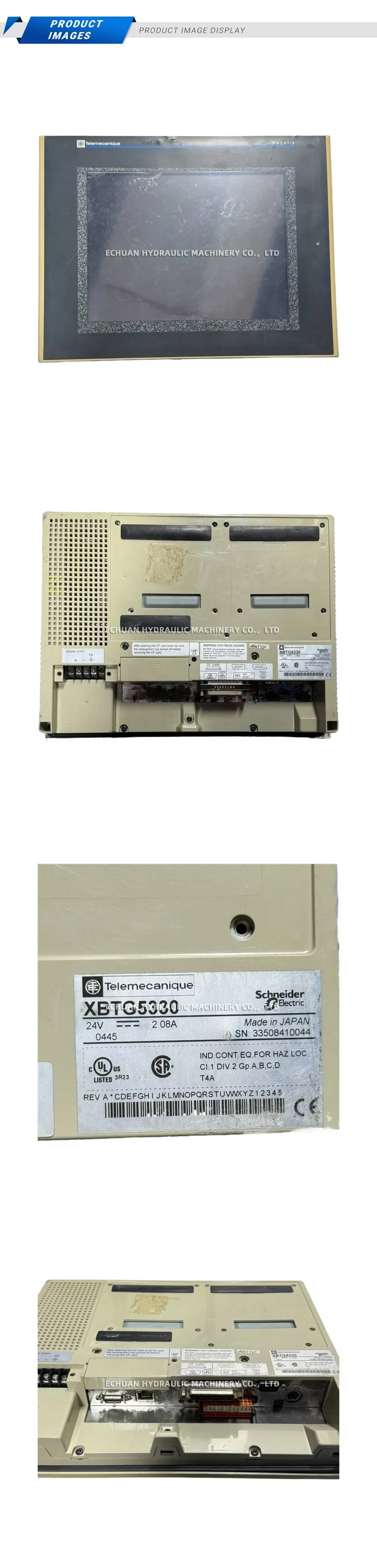 Telemecanique XBTG5330 Magelis HMI Panel Description