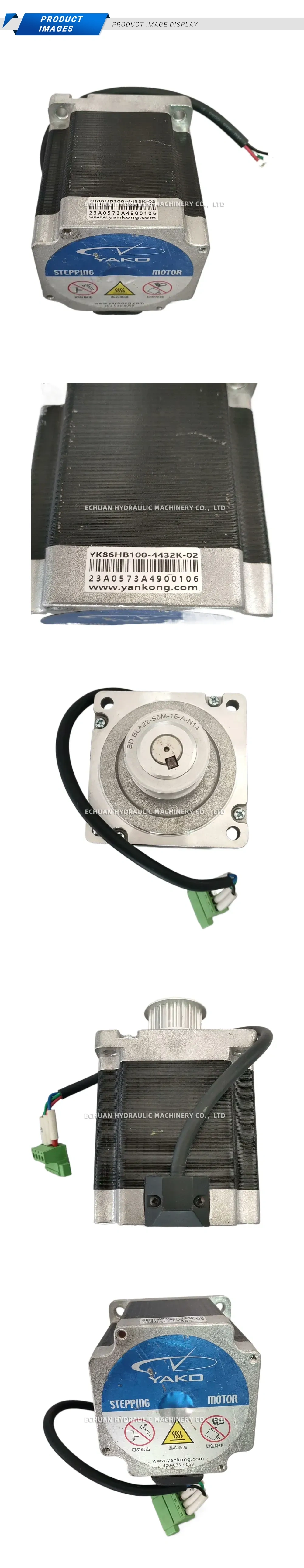 YAKO YK86HB100-4432K-02 Stepping Motor Description