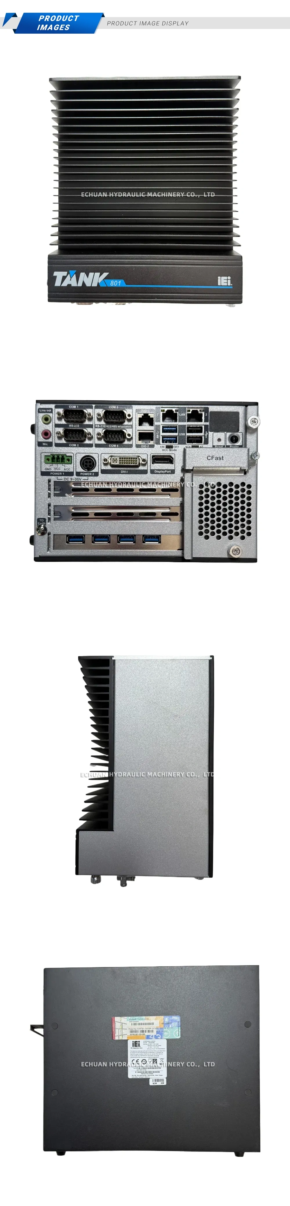 iei TANK-801 Fanless Embedded Box PC Description