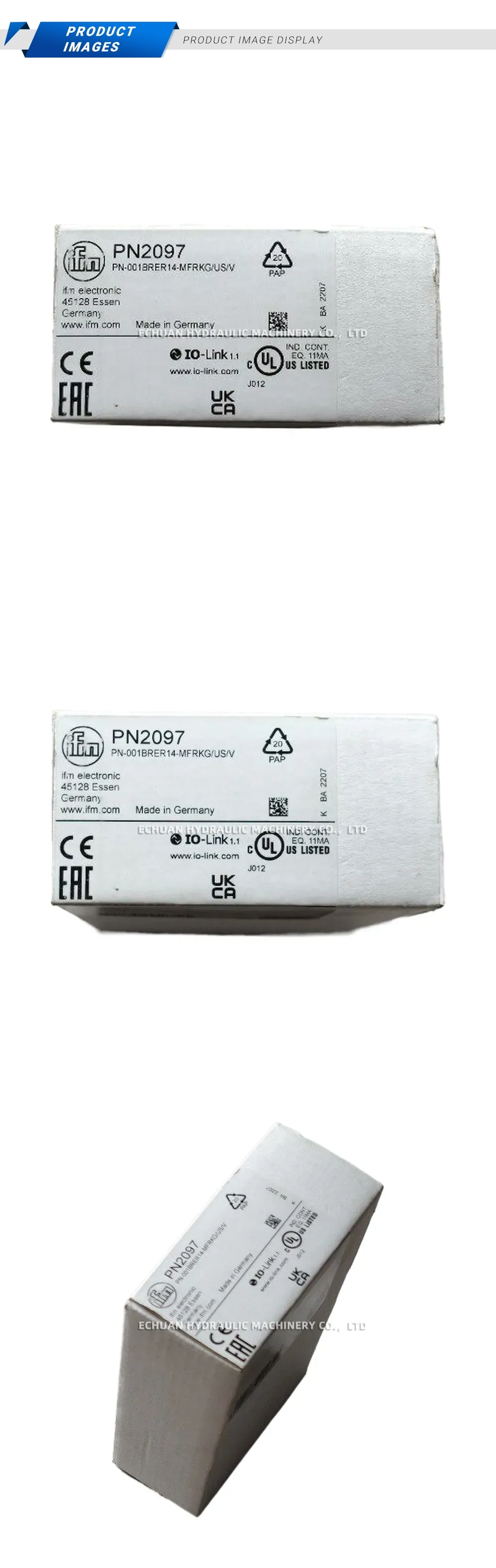 ifm PN2097 Pressure Sensor Description