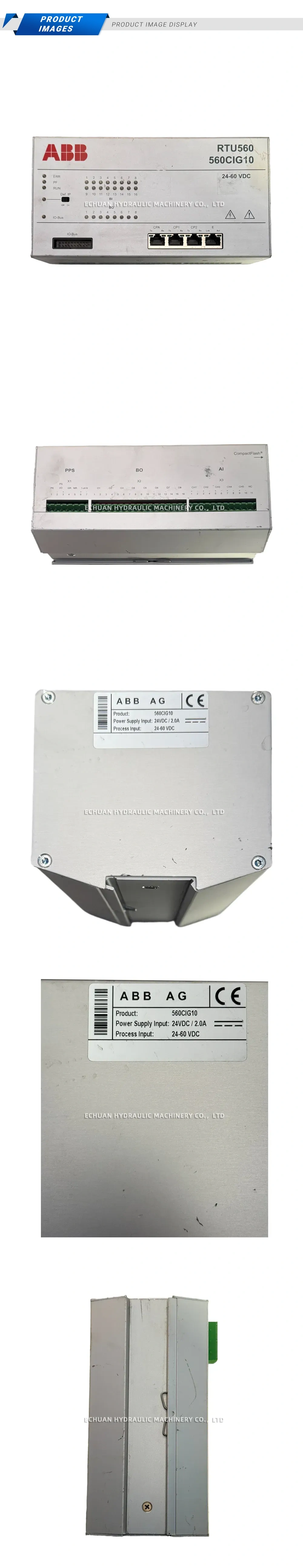ABB 560CIG10 Remote Terminal Unit (RTU) Description