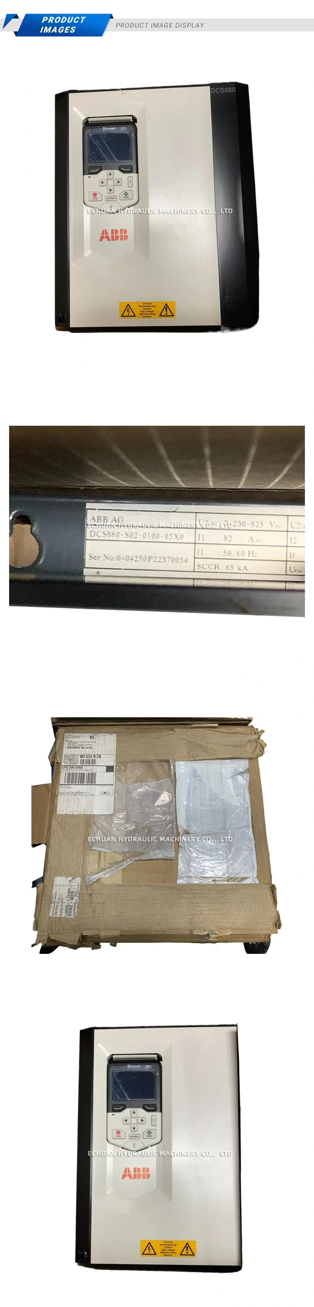 ABB DCS880-S02-0100-05X0 DC Drive Description