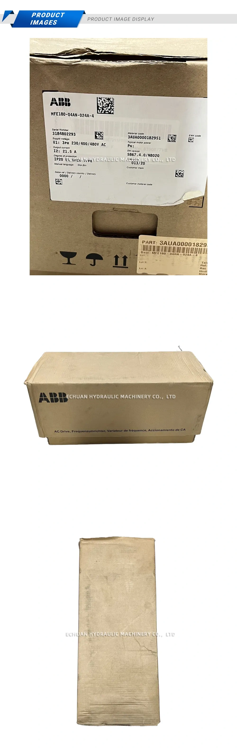 ABB MFE180-04AN-024A-4 AC Drive Description