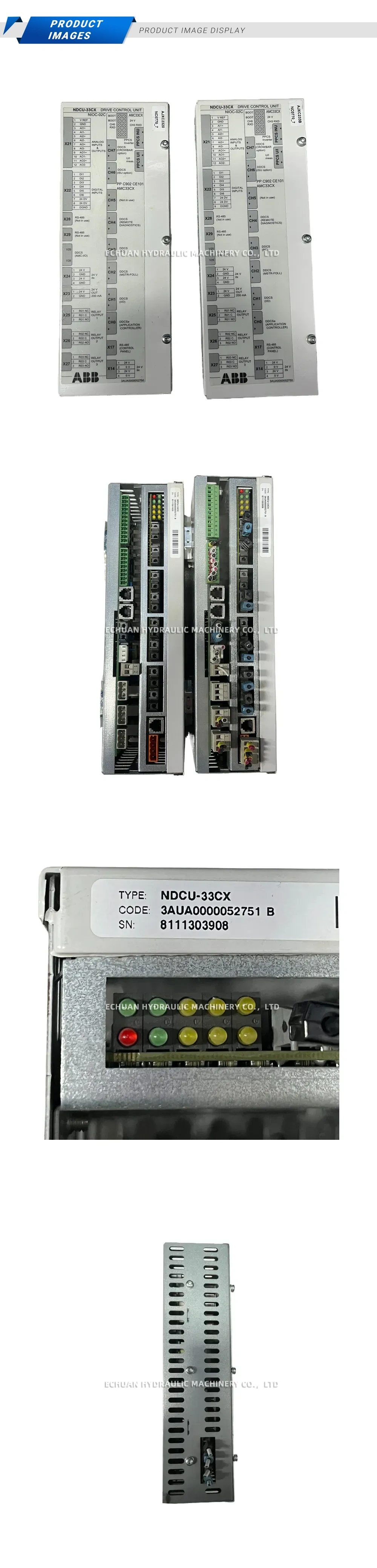 ABB NDCU-33CX Drive Control Unit Description