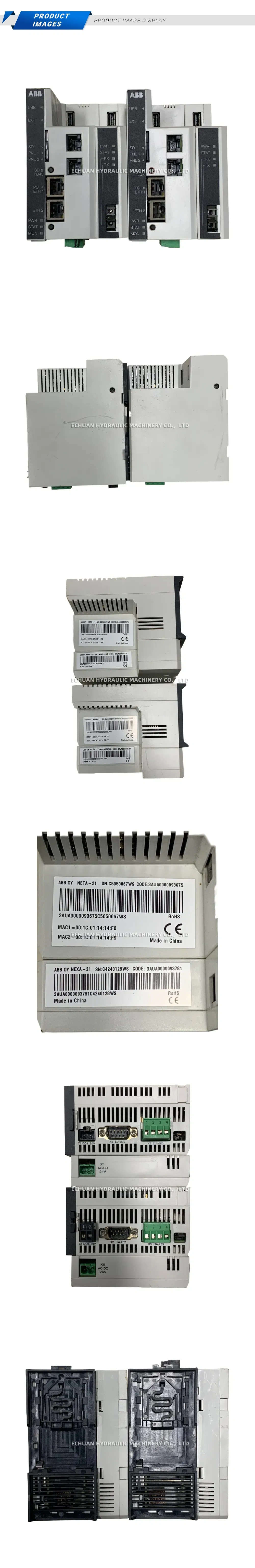 ABB NETA-21 / NEXA-21 Excitation Controller and Communication Module Description