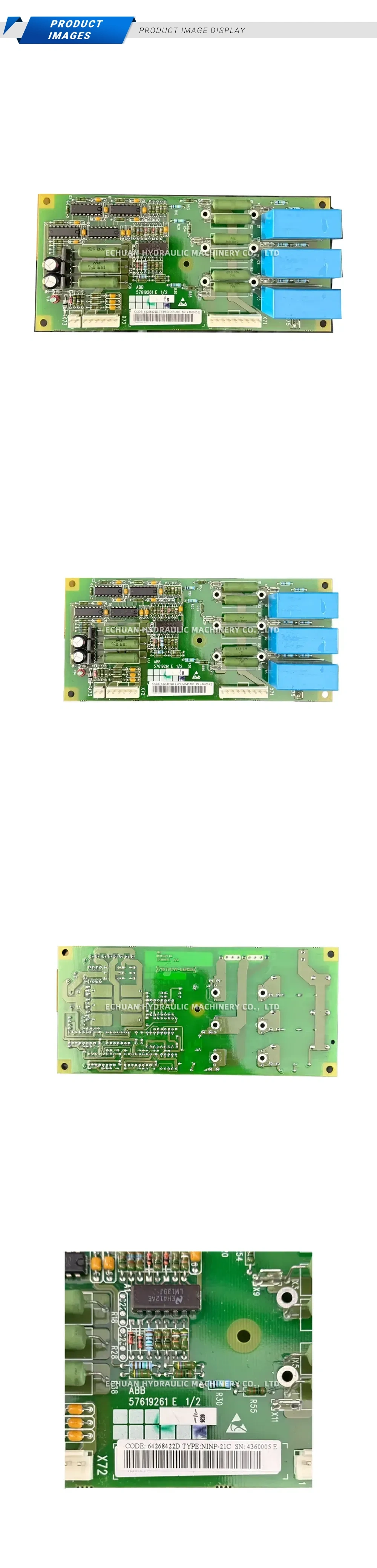 ABB NINP-21C PCB Control Board Description