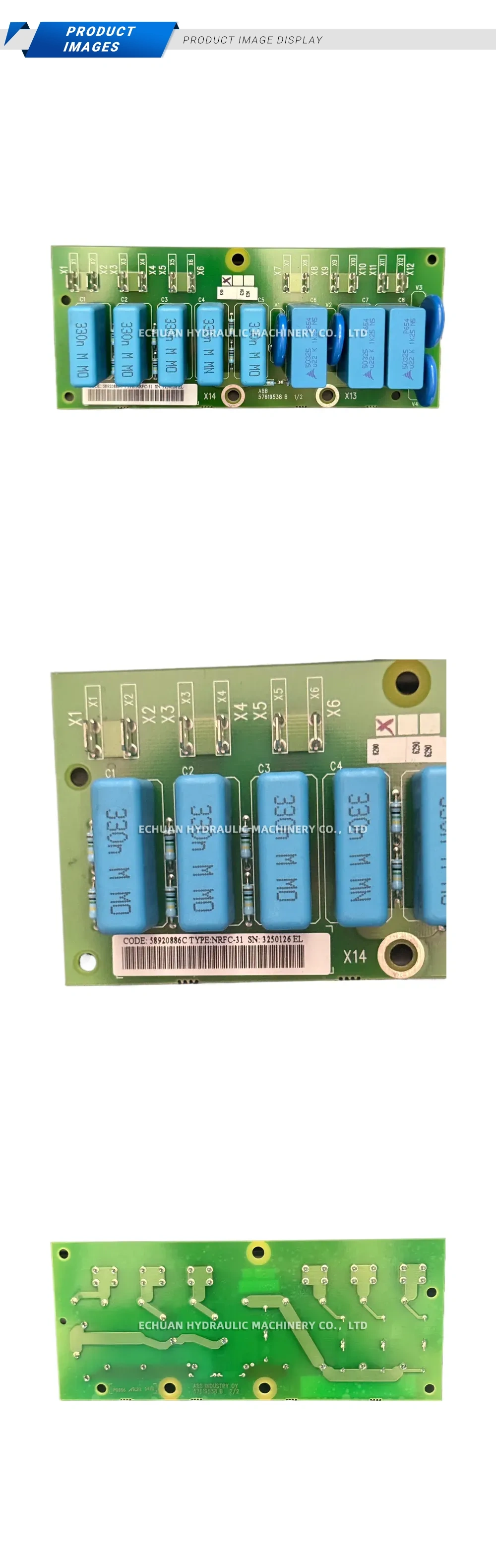 ABB NRFC-31 Printed Circuit Board Description