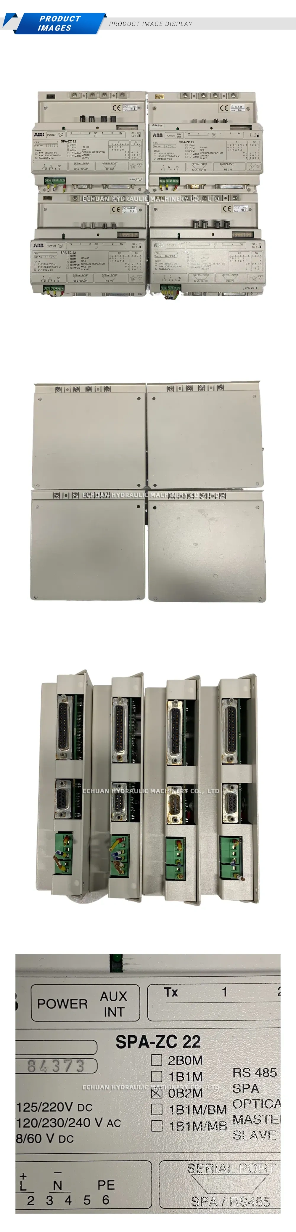 ABB SPA-ZC 22 Communication Interface Module Description