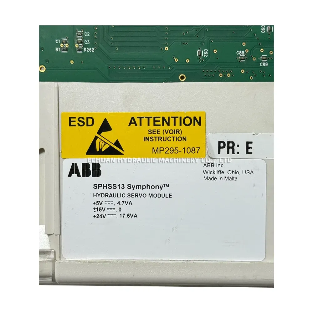 ABB SPHSS13 Hydraulic Servo Module