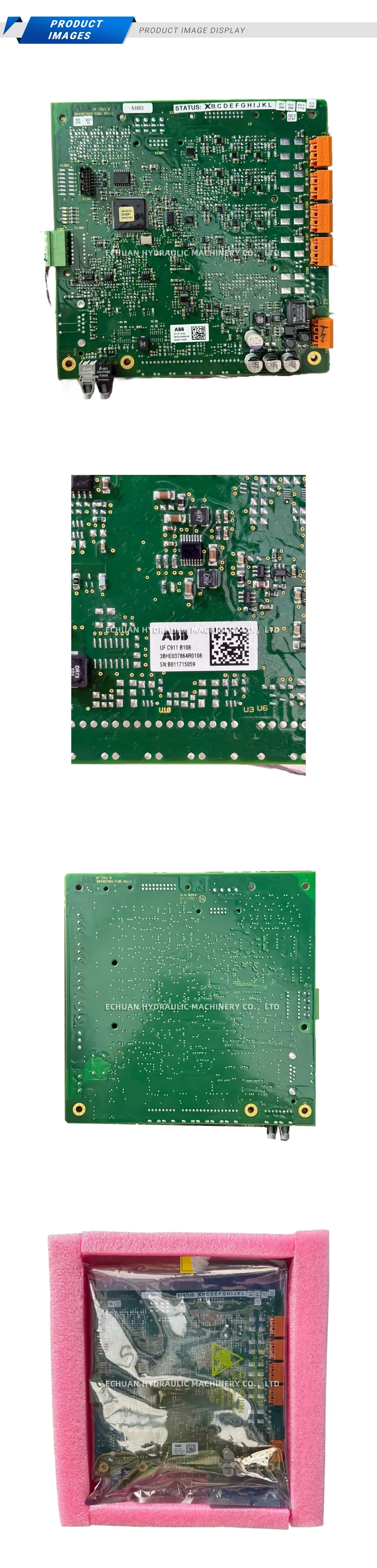 ABB UF C911 B108 Control Board Description