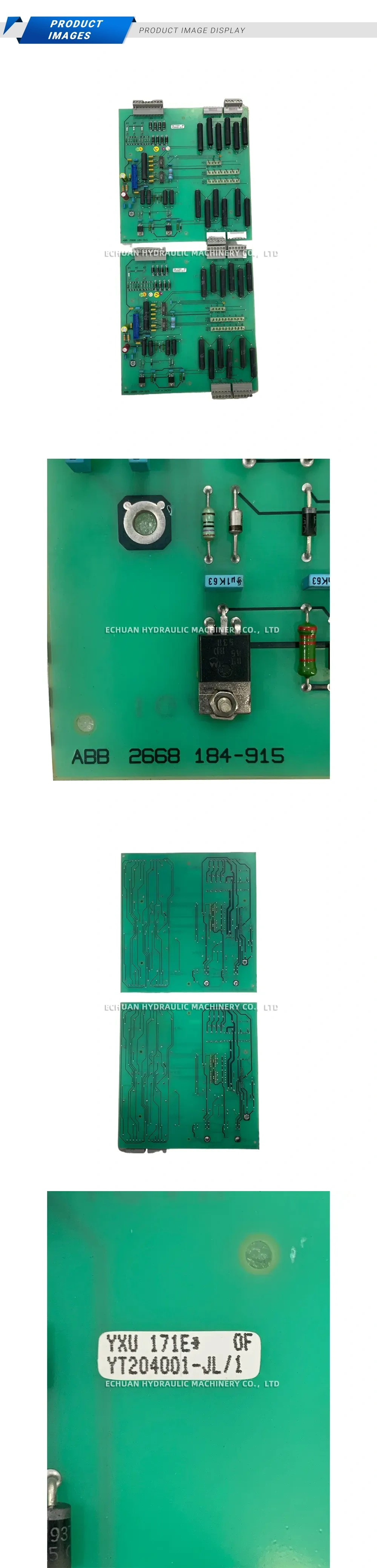 ABB YT204001-JL/1 Printed Circuit Board Description