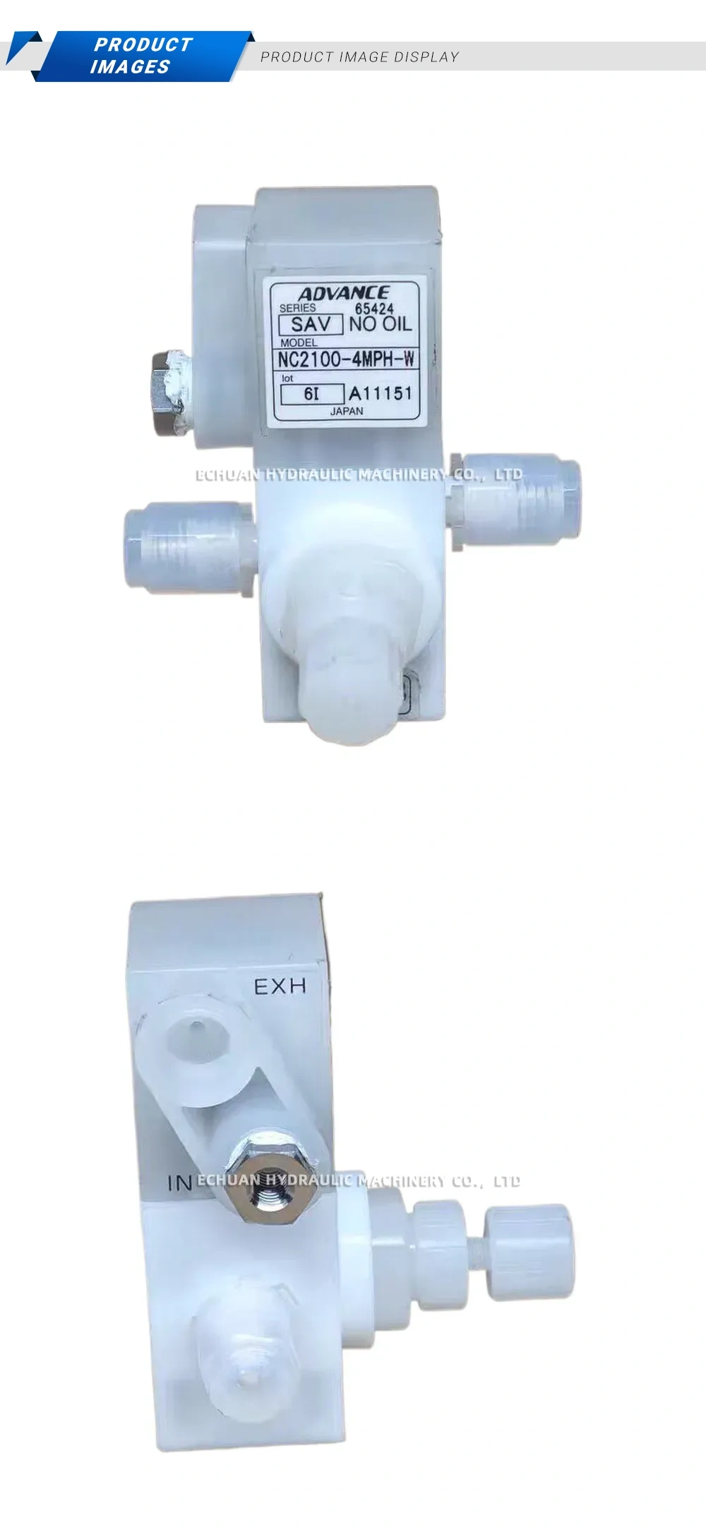 ADVANCE NC2100-4MPH-W Solenoid Valve Description
