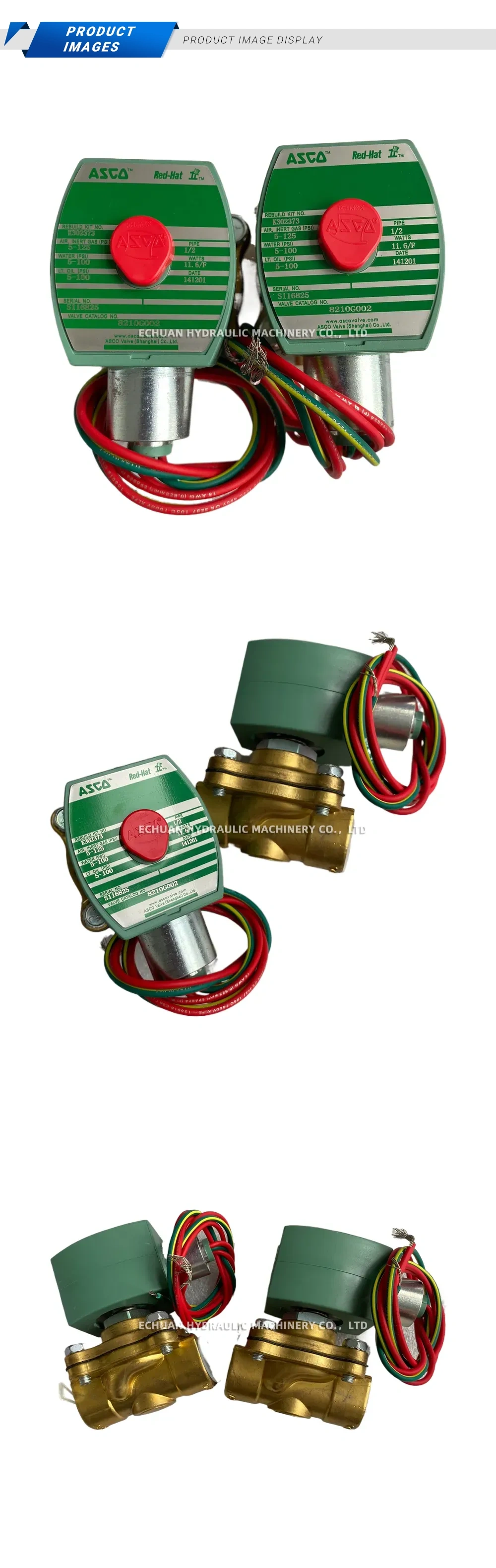 ASCO 8210G002 Solenoid Valve Description