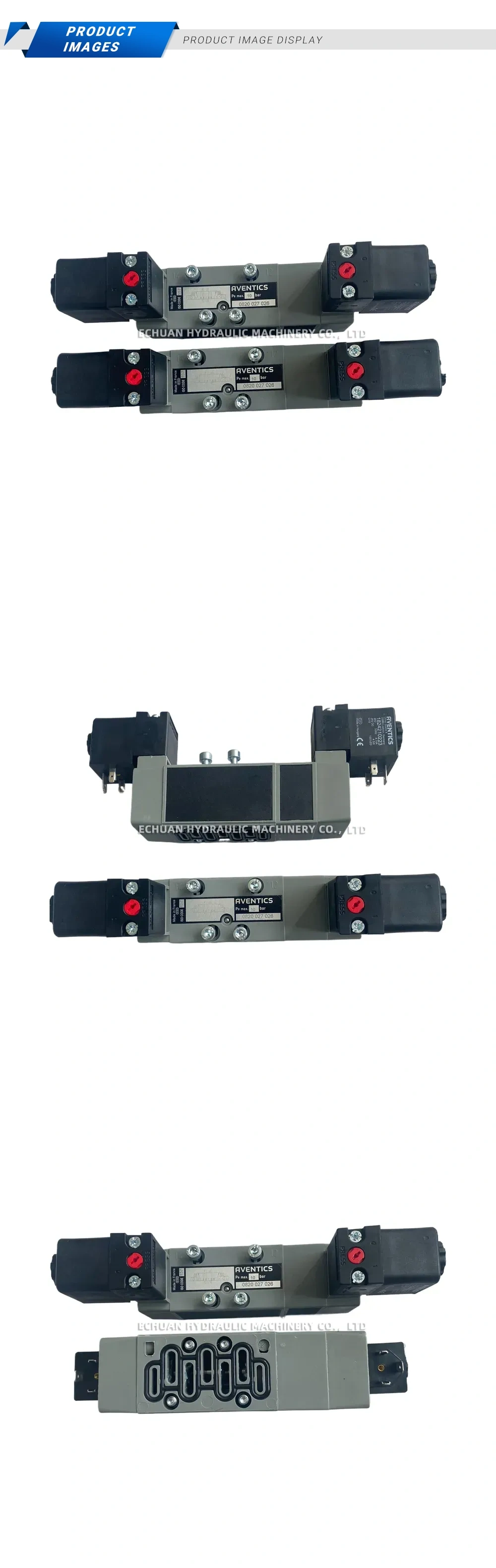 AVENTICS 0820 027 026 Solenoid Valve Description