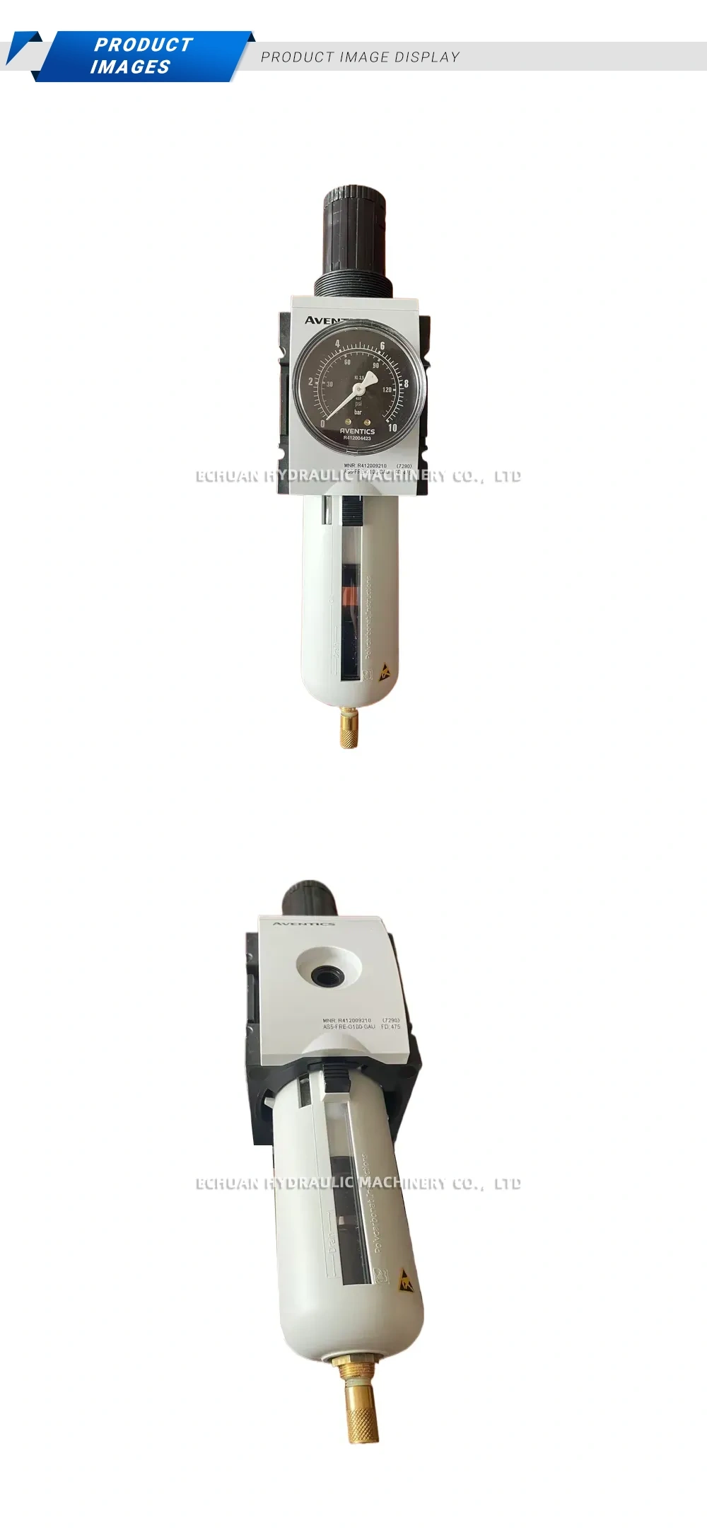 AVENTICS AS5-FRE-G100-GAU Pneumatic Filter Regulator Description