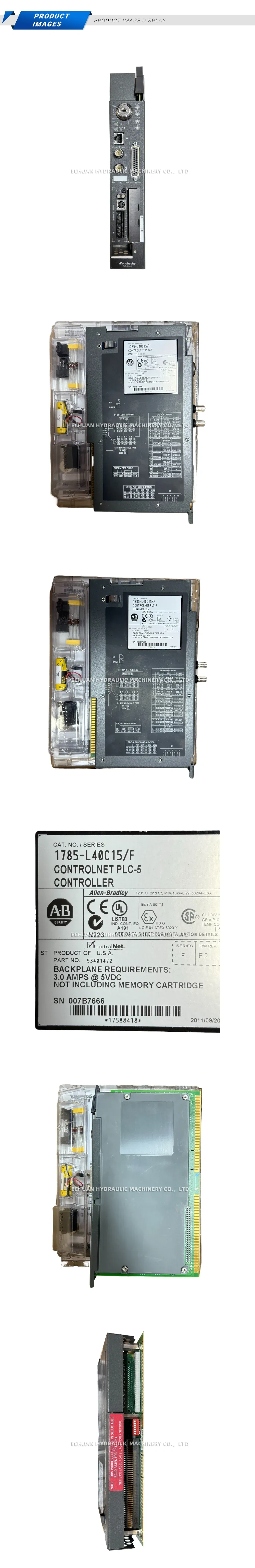 Allen-Bradley 1785-L40C15/F ControlNet PLC-5 Controller Description