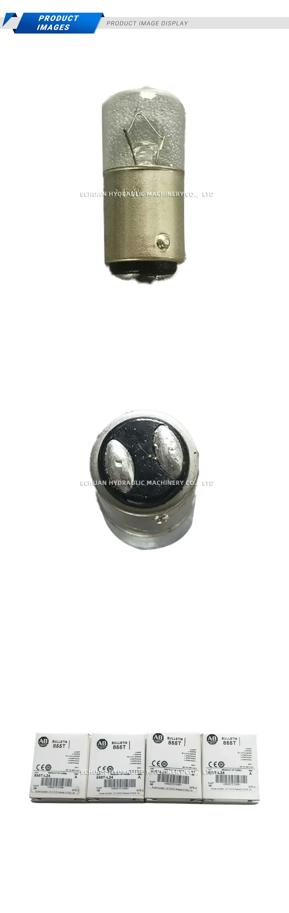 Allen-Bradley 855T-L24 Indicator Lamp Description