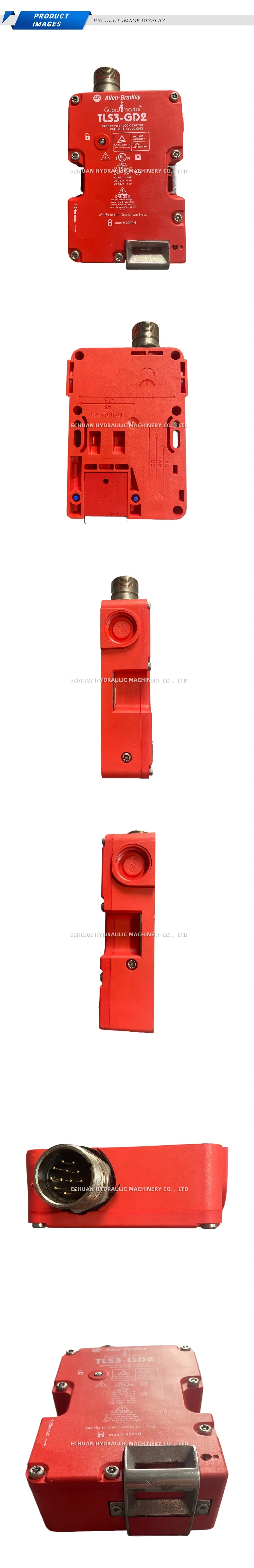 Allen-Bradley TLS3-GD2 Safety Interlock Switch with Guard Locking Description
