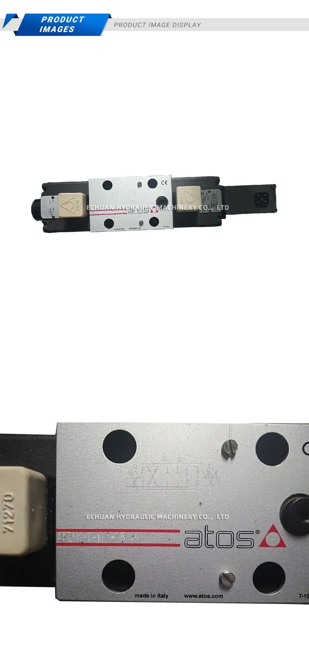 Atos DKZOR-T-171-L5 40 Proportional Directional Valve Description