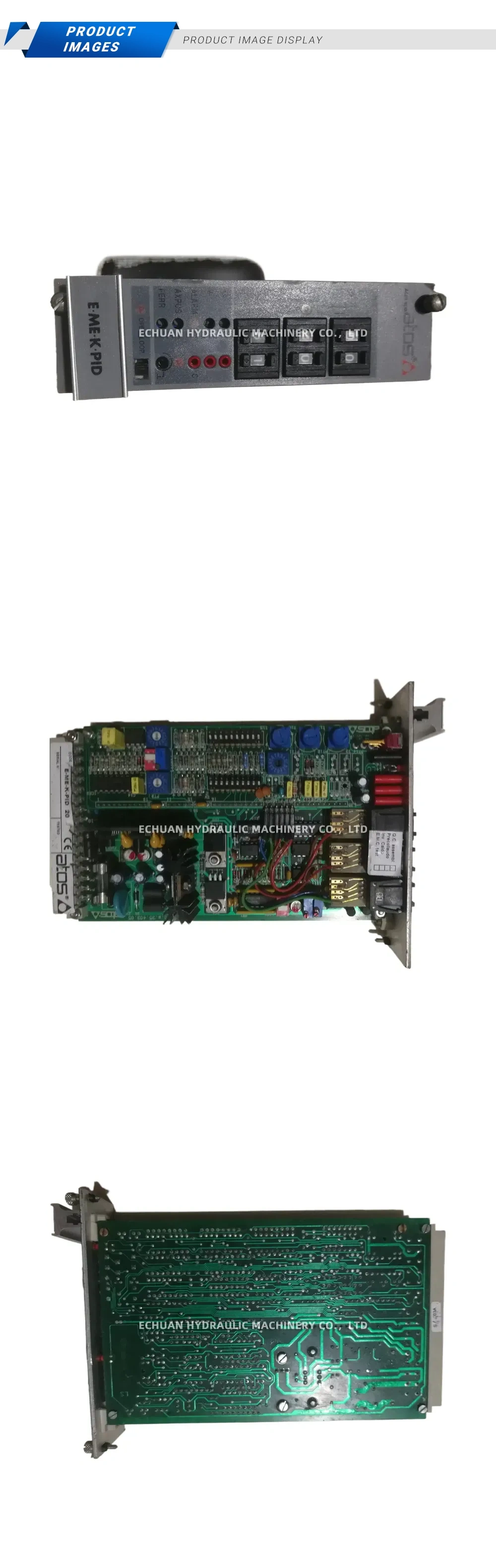 Atos E-ME-K-PID 20 Electronic PID Regulator Card Description