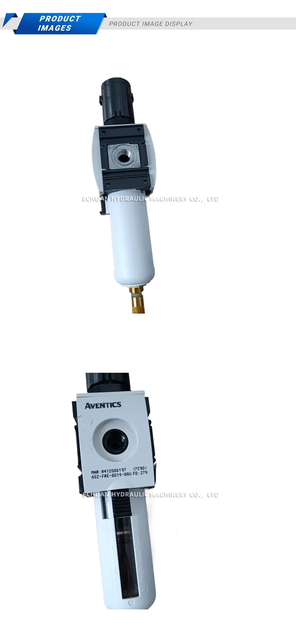 Aventics AS2-FRE-6014-8AU Pneumatic Filter Regulator Description