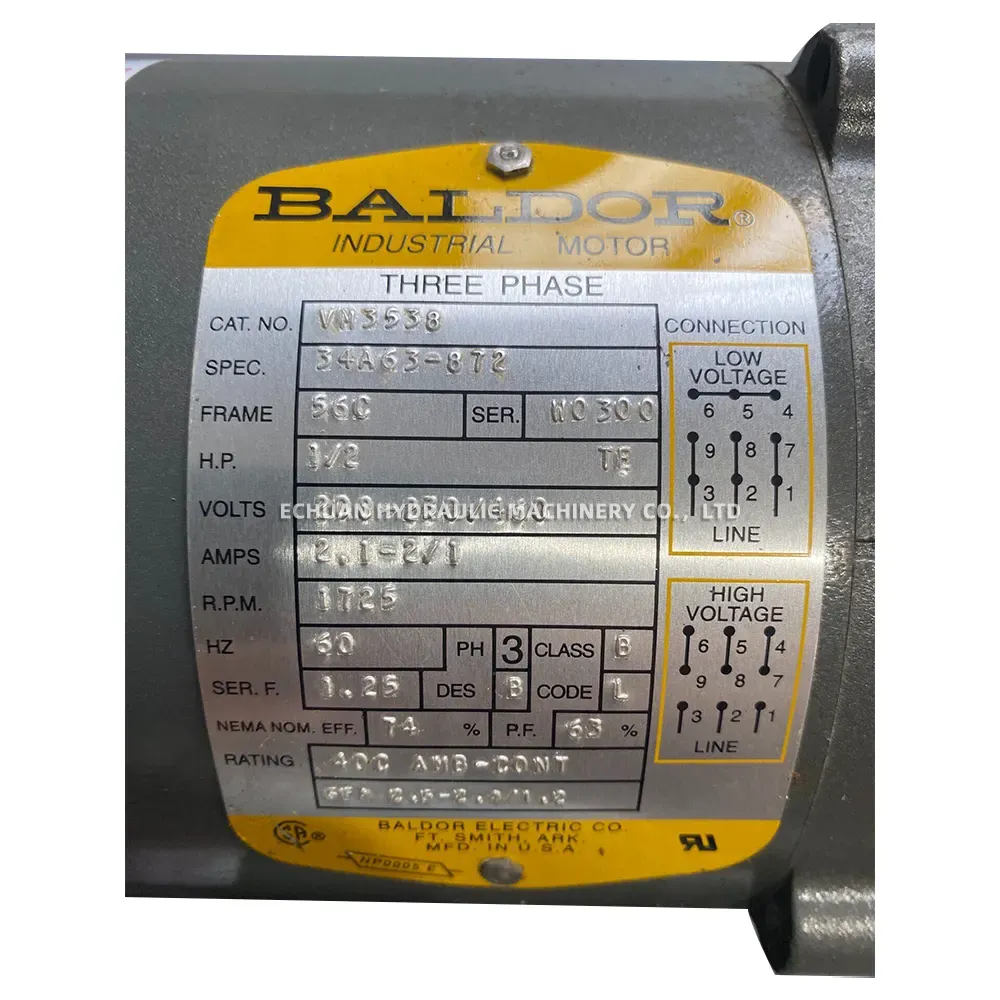 Baldor VN3538 Three Phase Industrial Motor