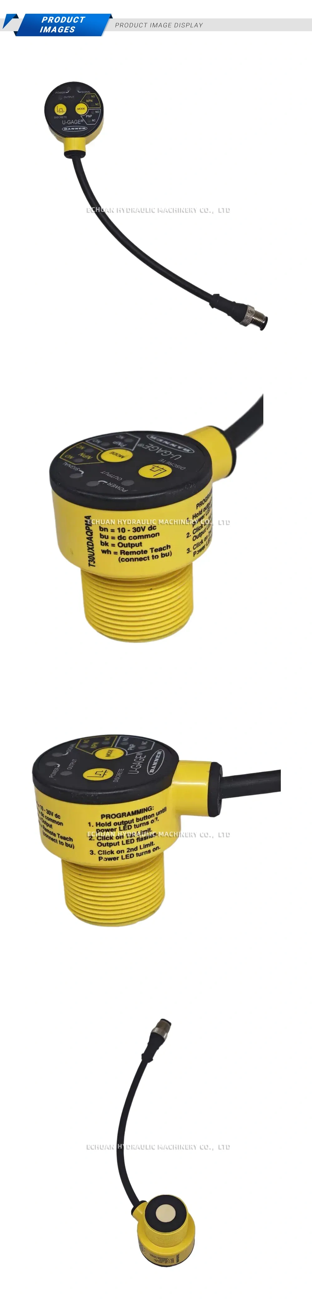 Banner T30UXDAQPMA Ultrasonic Sensor Description