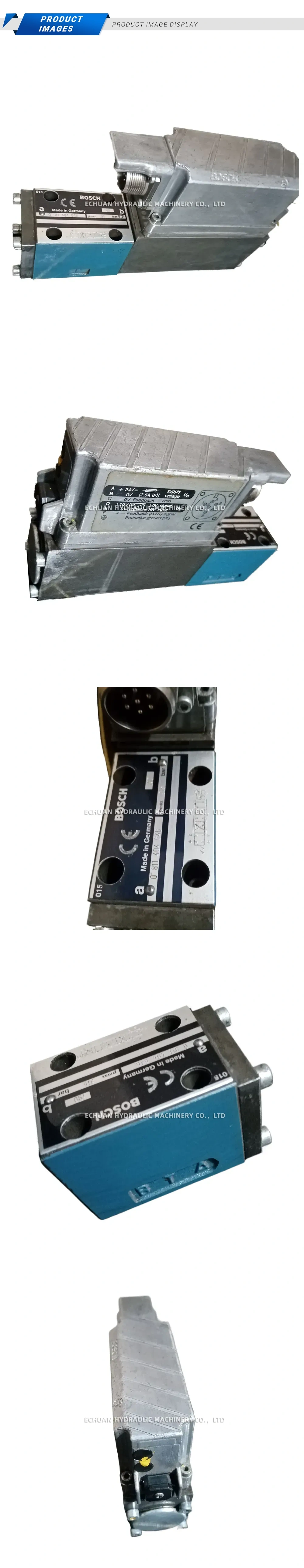 Bosch 0 811 404 646 Hydraulic Proportional Directional Control Valve Description