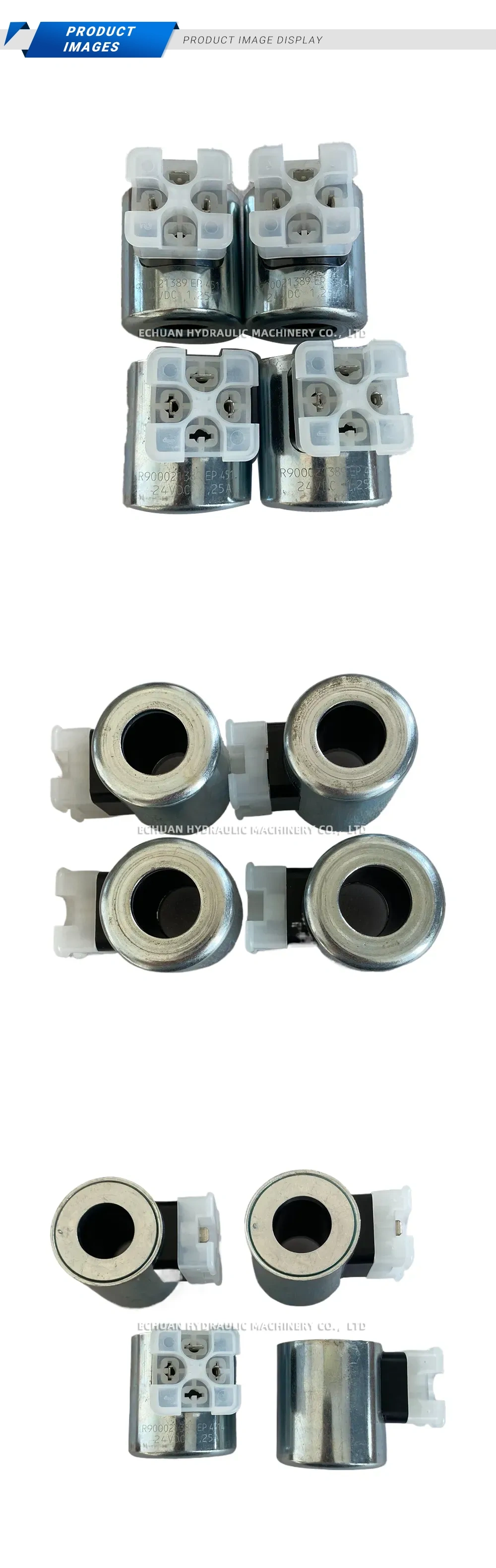 Bosch Rexroth R900021389 Solenoid Coil Description