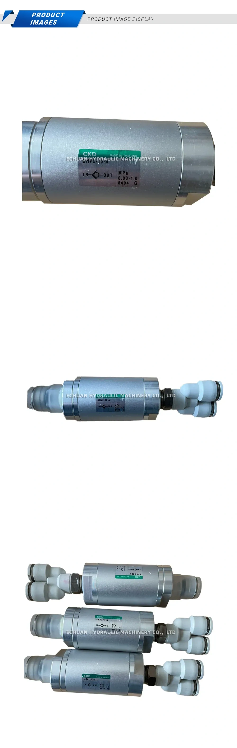 CKD CHV2-10-A Pneumatic Check Valve Description