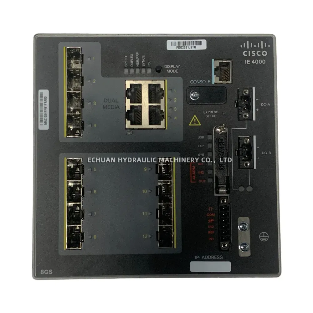 Cisco IE-4000-8GS4G-E Industrial Ethernet Switch
