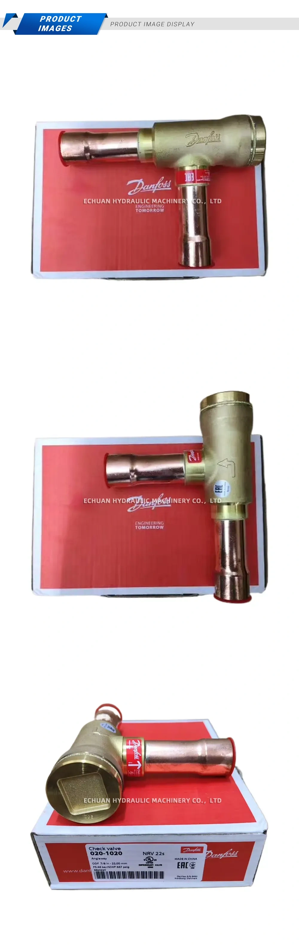 Danfoss 020-1020 Check Valve Description
