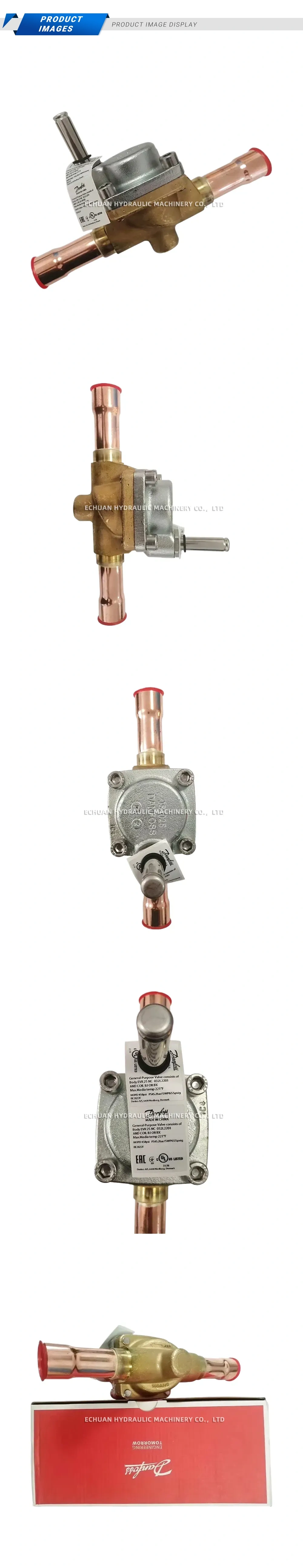 Danfoss EVR 25 NC / 032L2201 Solenoid Valve Description