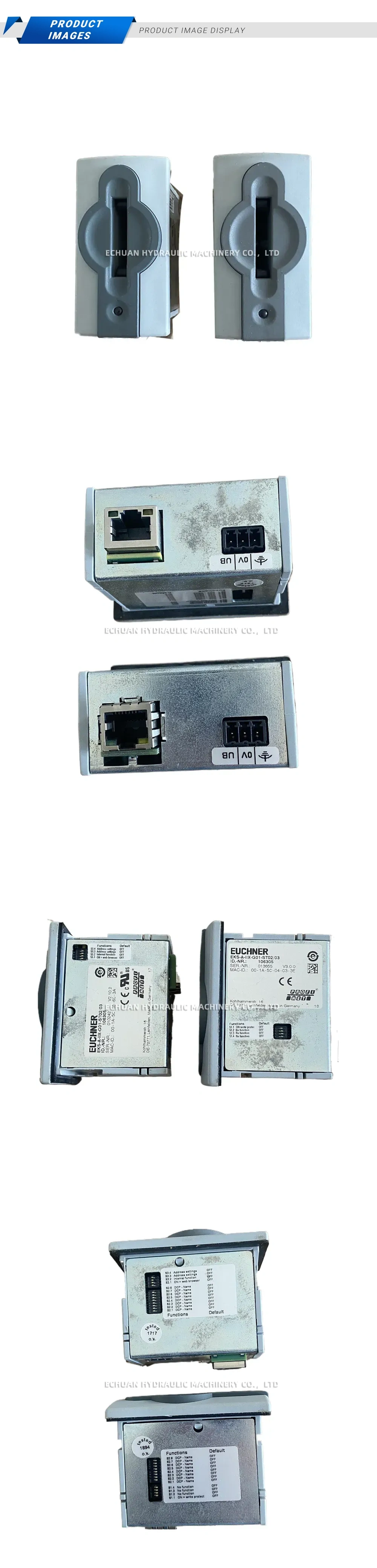 EUCHNER EKS-A-IIX-G01-ST02/03 Electronic Key System Adapter (PROFINET) Description