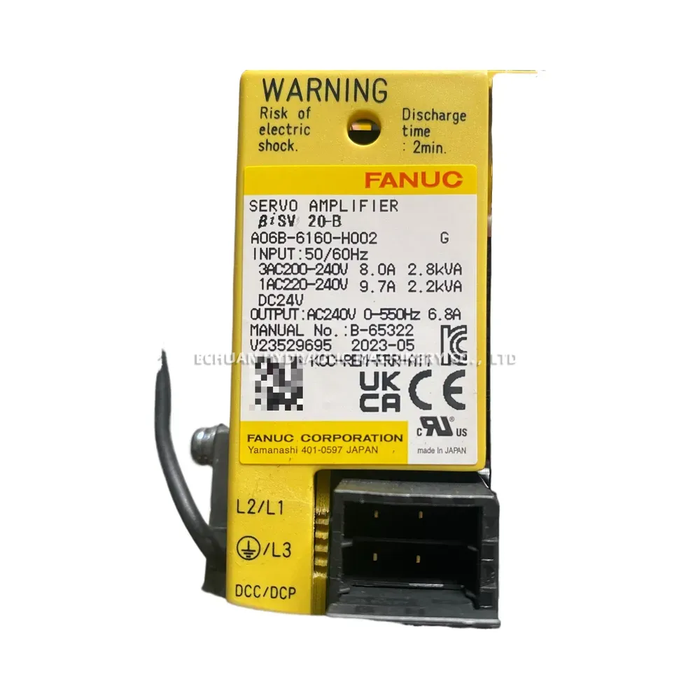 FANUC A06B-6160-H002 Servo Amplifier