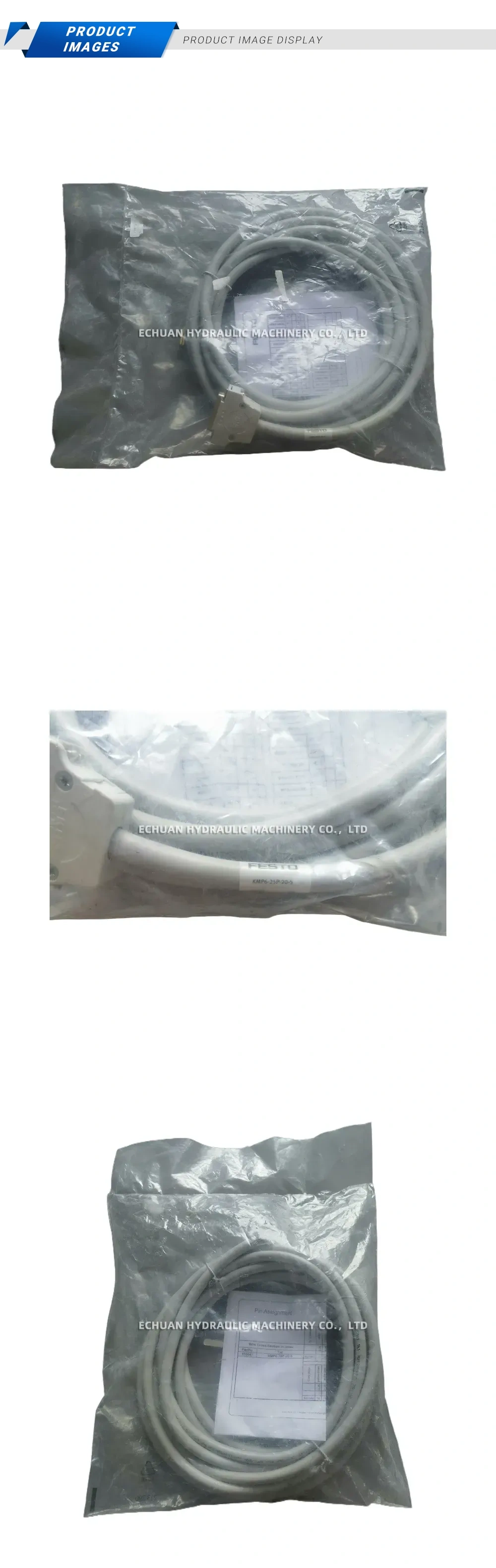 FESTO KMP6-25P-20-5 Connecting Cable Description